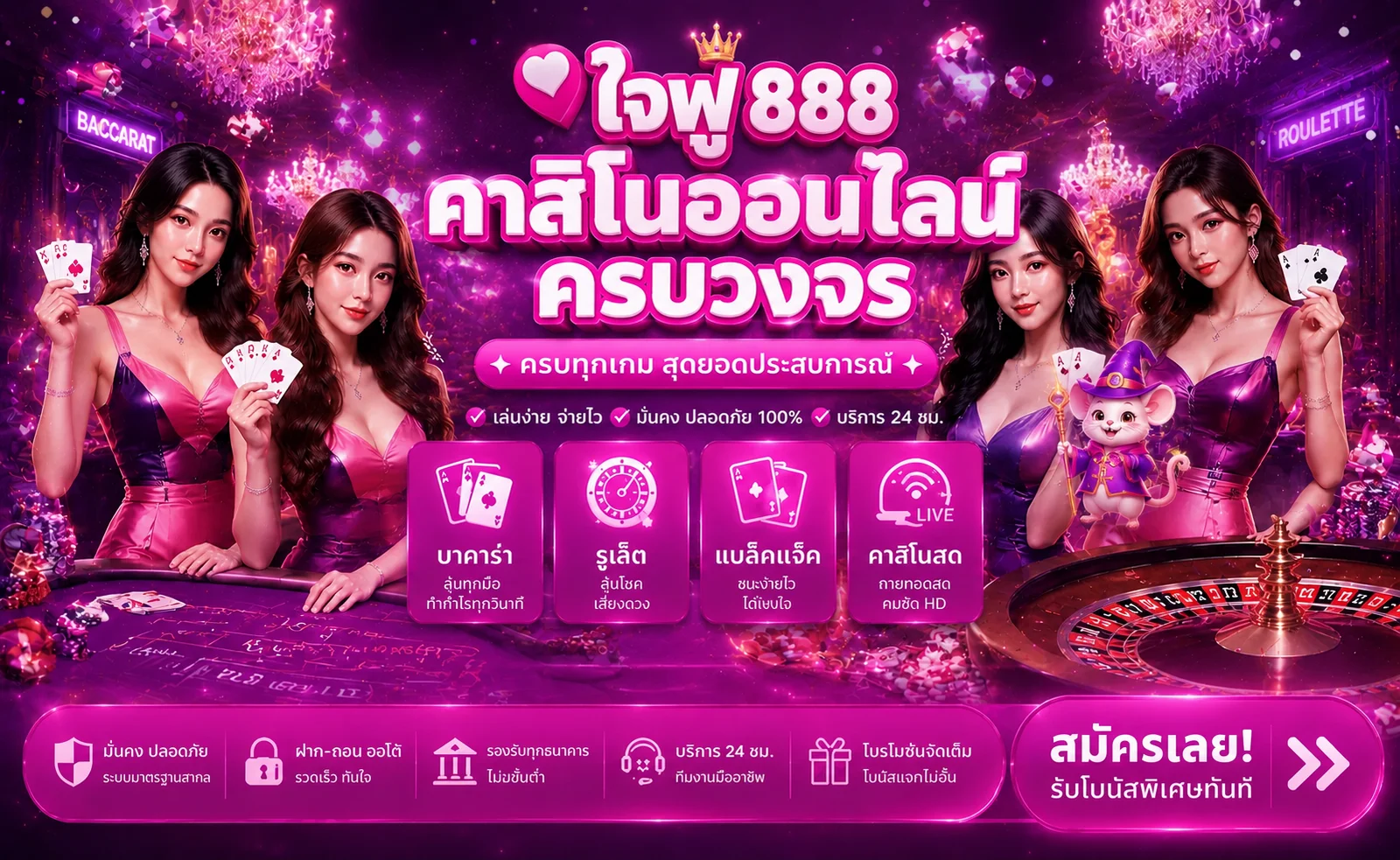 ใจฟู888 เว็บตรง ทางเข้า สล็อตวอเลท ฝากถอนออโต้